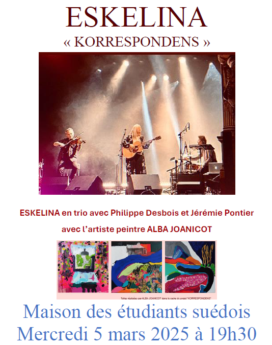 CONCERT-EXPO ESKELINA « Korrespondens »